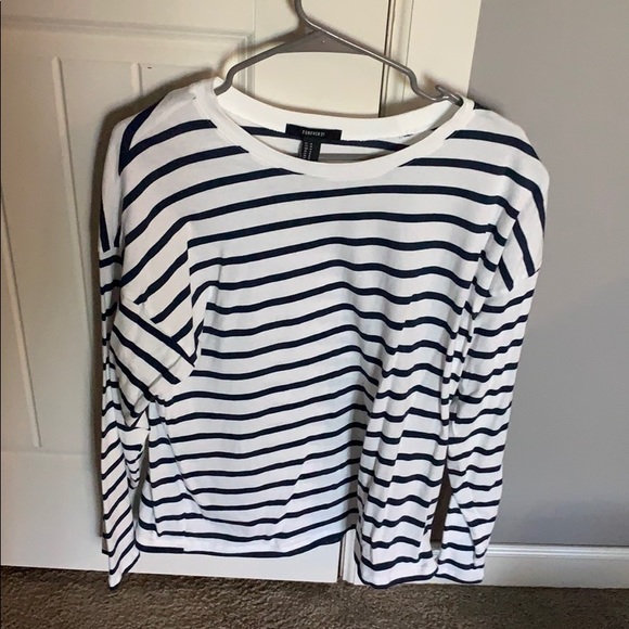 striped forever 21 long sleeve - Picture 1 of 1